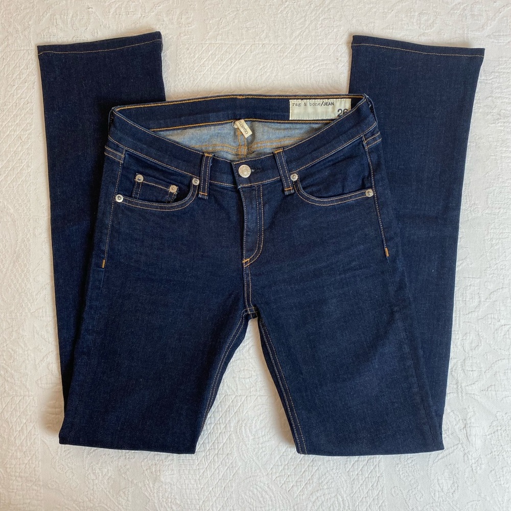 rag and bone stiletto jeans in heritage